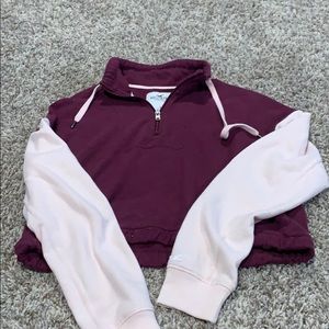 Hollister crop sweatshirt